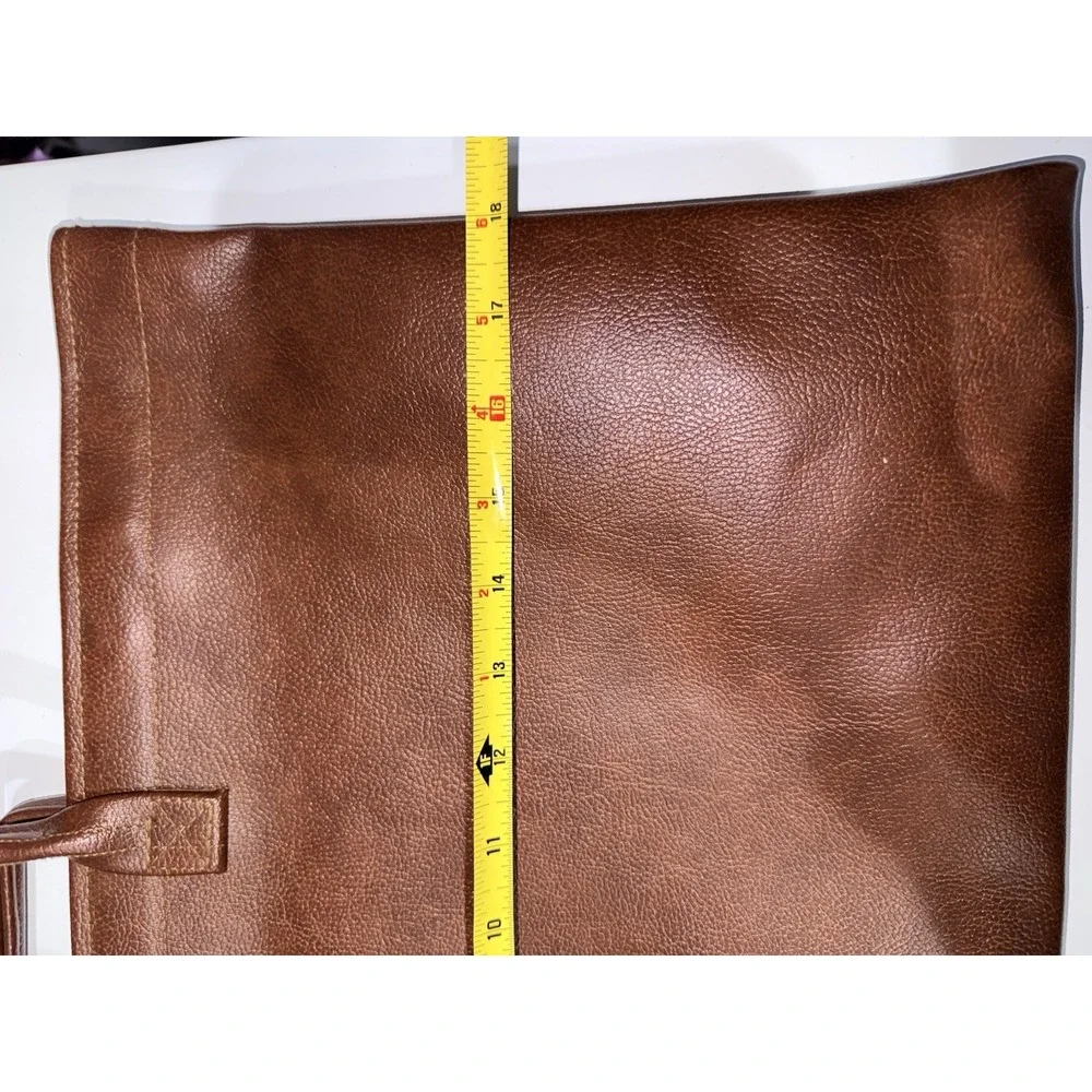 A. Rifkin Company Briefcase‎ Style Courier Bag Laptop Bag Brown Leather
